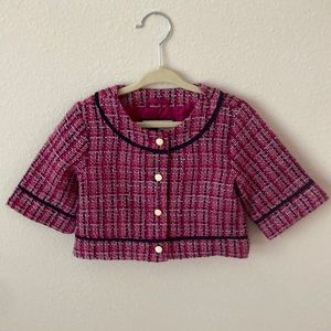 Janie and Jack Toddler Girls Tweed Jacket